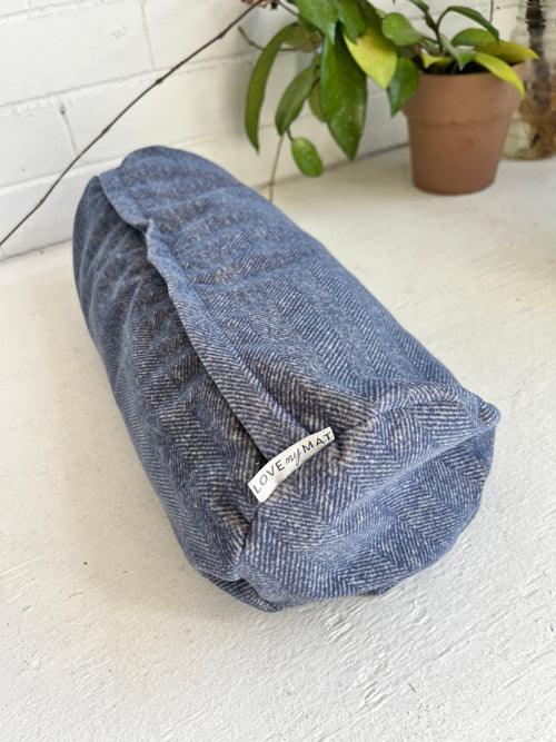 Velour Mini Round Bolster – Love My Mat