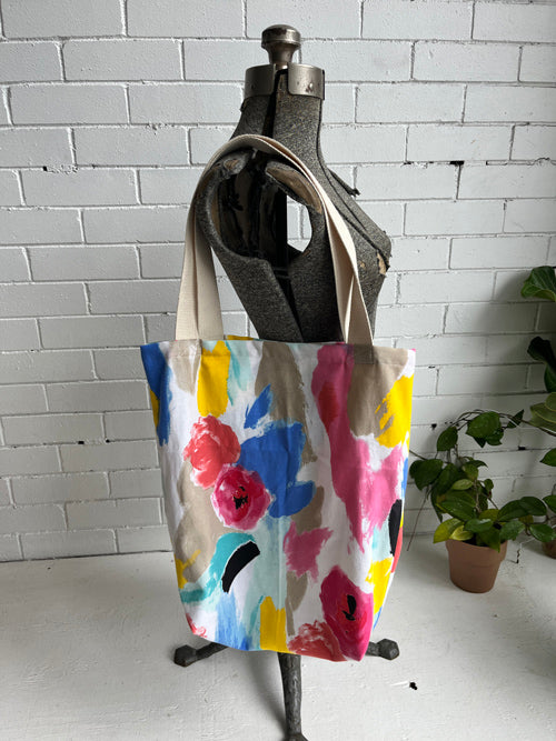 Bright Coloured Tote Bag made in Canada