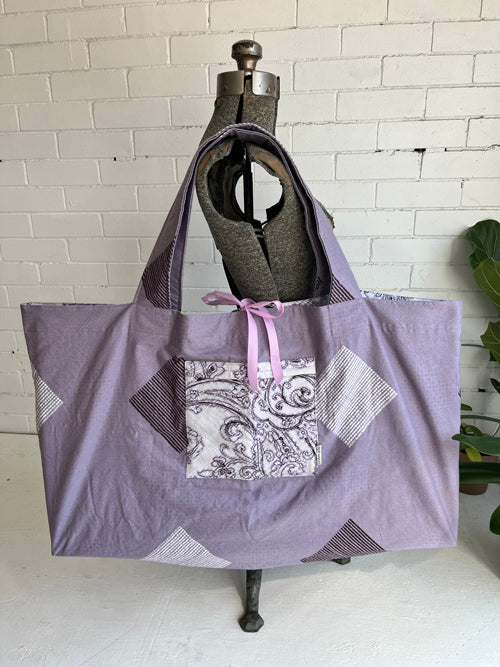 Purple Yoga Prop Bag