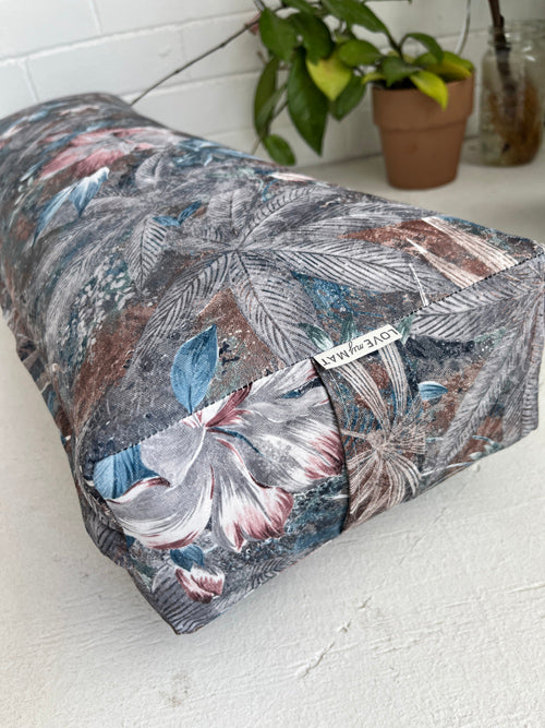 Patterned Yoga Bolster with washable cover