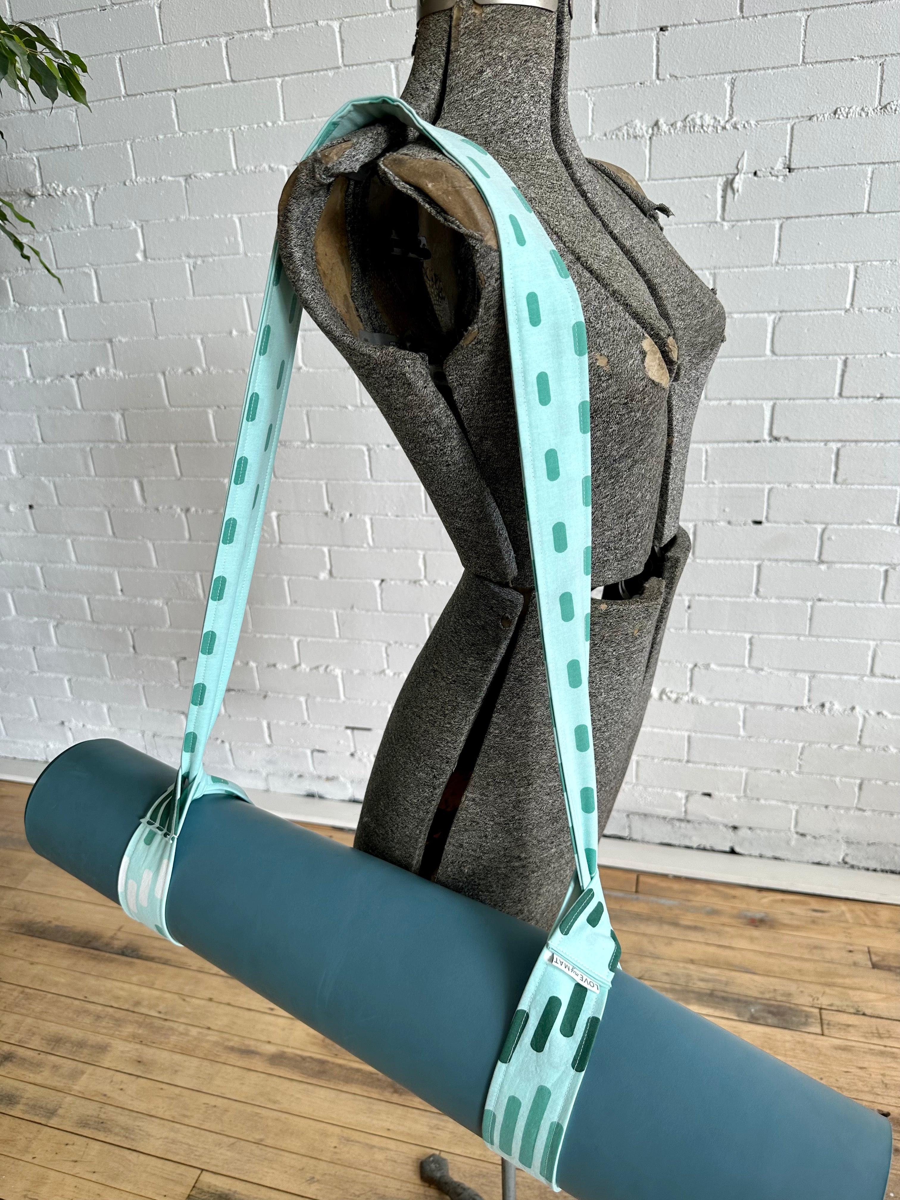 Yoga Mat Strap/Sling | Crochet Teal