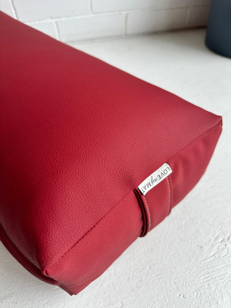 Ruby Vinyl Long & Lean Bolster - Love My Mat