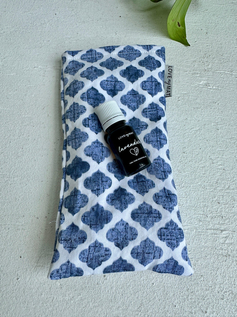 Blue Eye Pillow - Love My Mat