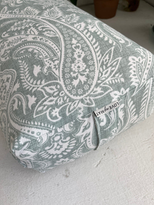 Paisley Bolster for Restorative Yoga