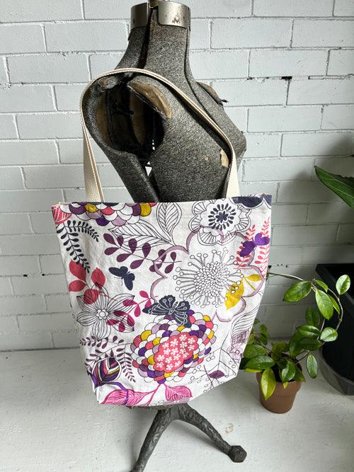 Machine washable everyday cotton canvas bag